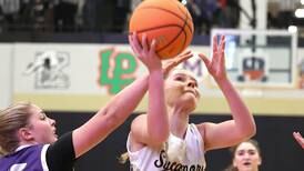 Girls basketball: Grace Amptmann’s hot hand helps Sycamore score first 30 against Rochelle