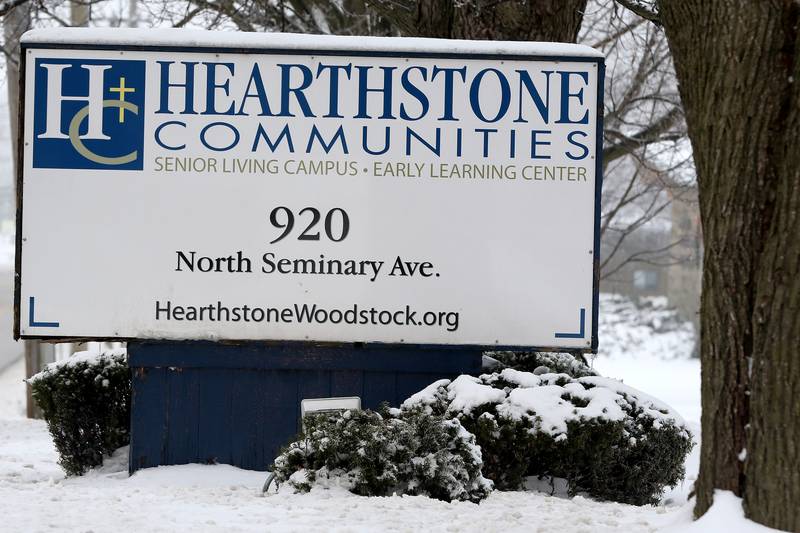Hearthstone Manor is seen on Wednesday, Jan. 6, 2021 in Woodstock.