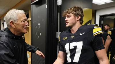 ‘I’m going to miss it’: Iowa’s Teegan Davis medically retires from football 