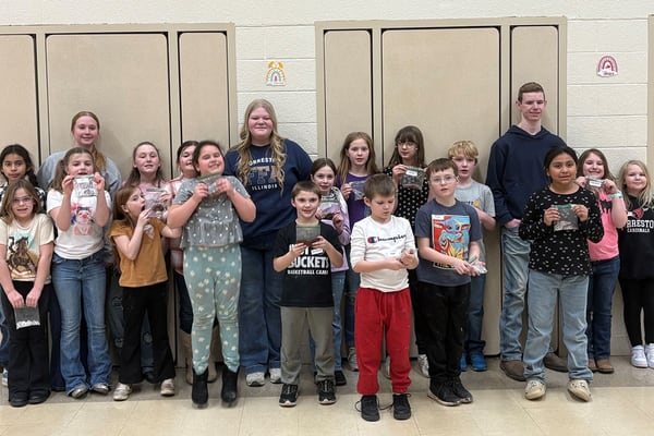 Ogle and Carroll county students take part in agriculture and Tootsie Roll activity