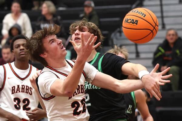 Photos: DeKalb hosts Rock Falls in boys basketball action
