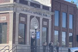 Granville police searching for suspect following bank robbery Monday