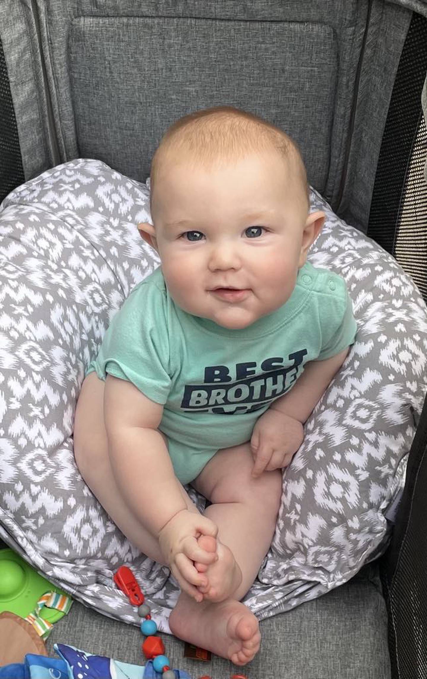 Entry No. 19 in the contest is Beckem Slutz, 6 month old son of Jeremy and Kristi Slutz of Dover.