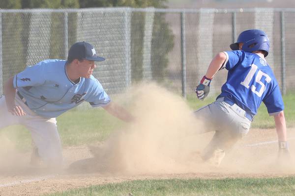 Photos:  Newman baseball blasts Bureau Valley