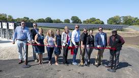 Lake County celebrates new solar array to power Central Permit Facility