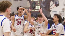 Boys basketball: Collin Wainscott scores 35, shoots Marmion past Kaneland to first regional title since 1977