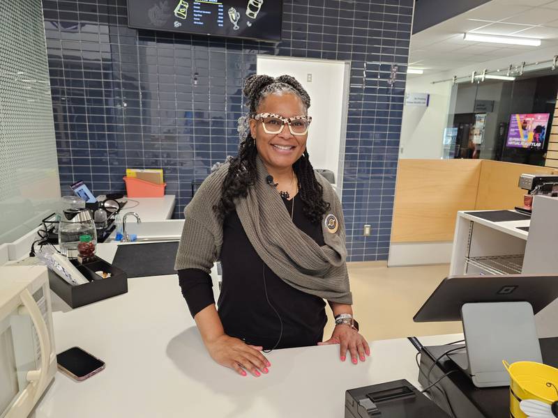 Jennifer Cooper, a job coach in the Secondary Transition Experience Program (STEP) at Valley View School District 365U.