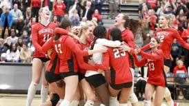 Benet dominates New Trier at the net in supersectional, headed to state for third straight year