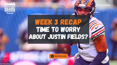 Bears Insider podcast 276: Week 3 recap, time to worry about Justin Fields?