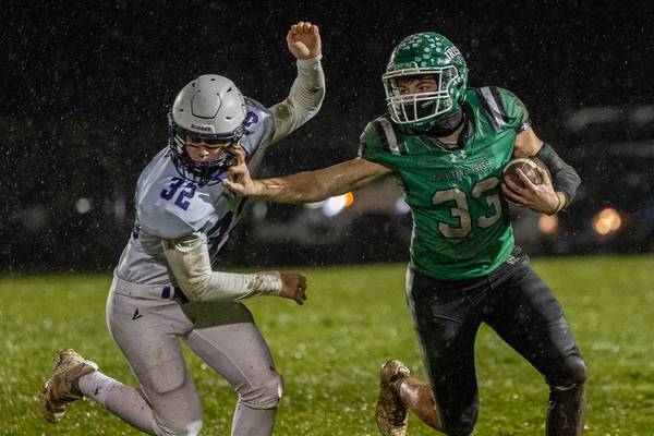 Seneca’s Cam Shriey is the 2025 Times Football Player of the Year