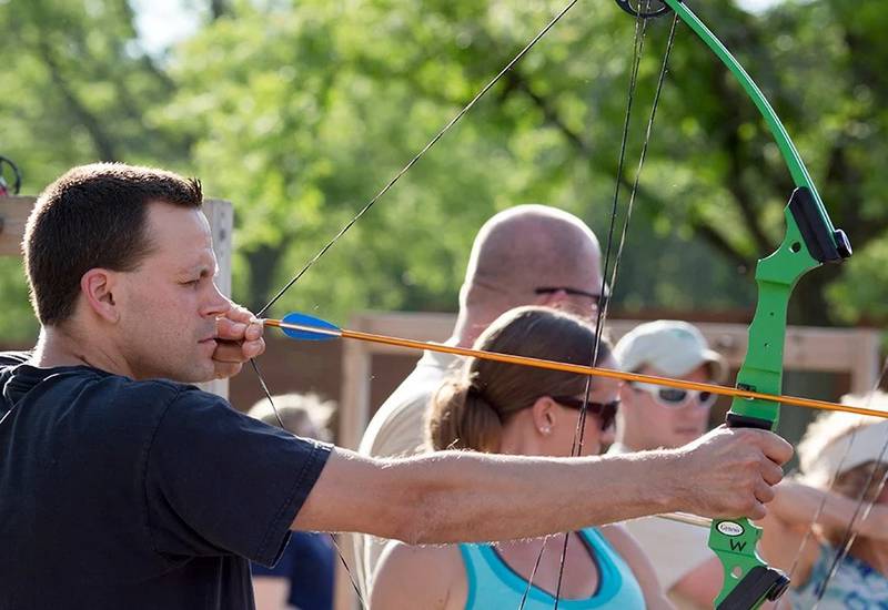 Archery will be one of the spring break activities offered through the Elmhurst History Museum.