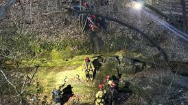 Photos: Firefighters airlift son, mother who fell at Starved Rock State Park 