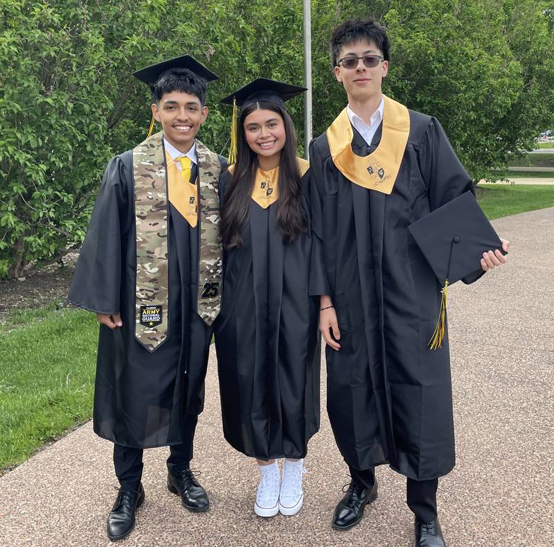 Glenbard North High School held its graduation ceremony on Monday, May 19, 2025 at the College of DuPage in Glen Ellyn.