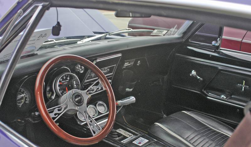 Interior of a 1967 Camaro. Sterling Main Street's 12th Annual Car Show took place at the Sterling Marketplace on Sunday, May 4th, 2025.