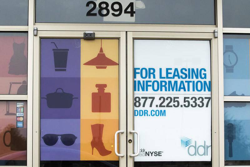 An empty store sits Thursday at the Shops of Fox River shopping center in McHenry. Best Buy plans to close by Oct. 28, according to its website.