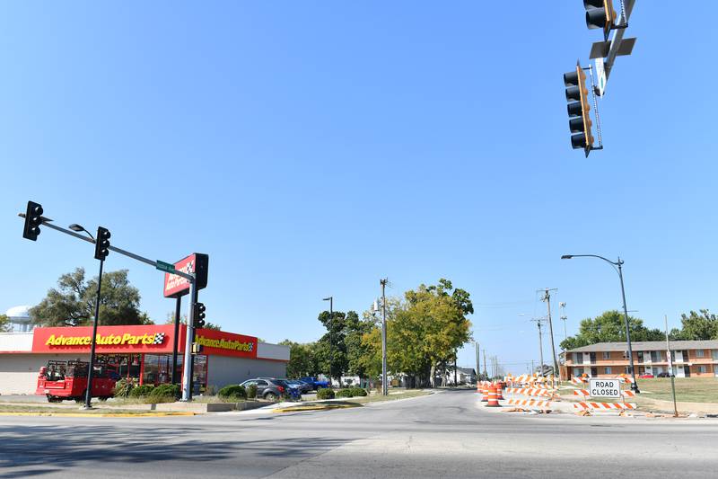 Road work continues on the approximate 1-mile stretch of Hobbie Avenue between East Court Street on its southern end and Illinois Route 50 in Kankakee.