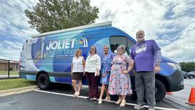 Joliet Public Library premieres its new outreach van 