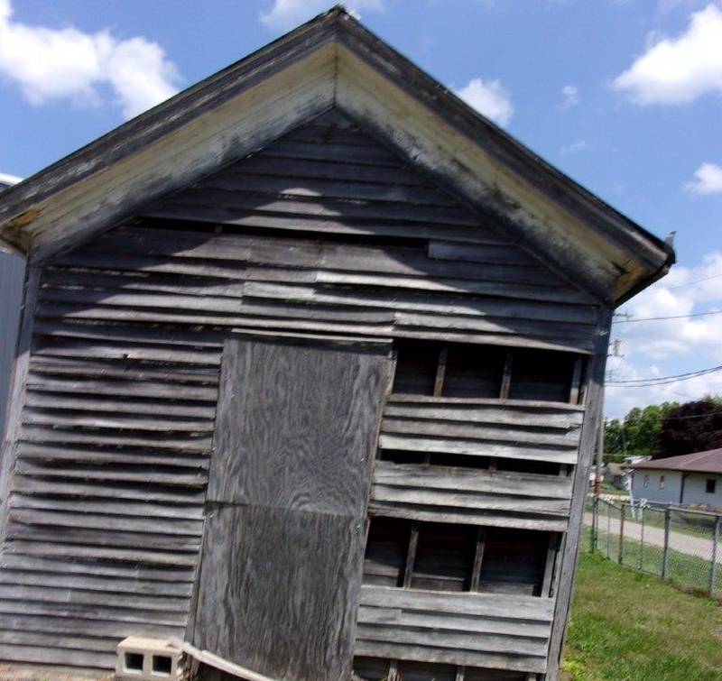 What is thought to be the oldest building in the Village of Tampico, located behind the Tampico Area Historical Society Museum, will be demolished at 7 a.m. Saturday, July 15.