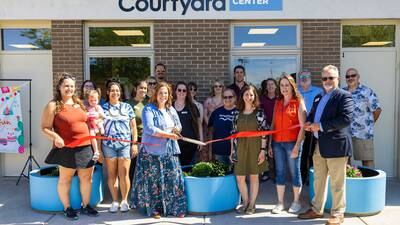 The Children’s Courtyard in Yorkville celebrates ribbon-cutting for childcare programs