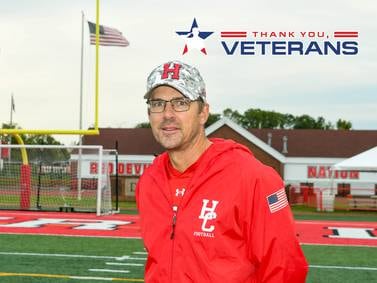 Lombard’s Ken Lager, U.S. Marine Corps veteran, now molds young people as football coach, teacher