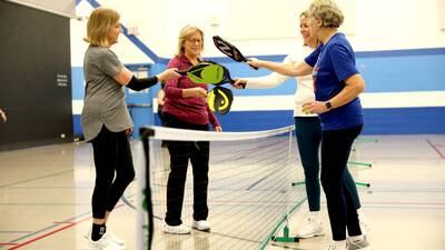 Photos: Courts fill with Pickleball enthusiasts