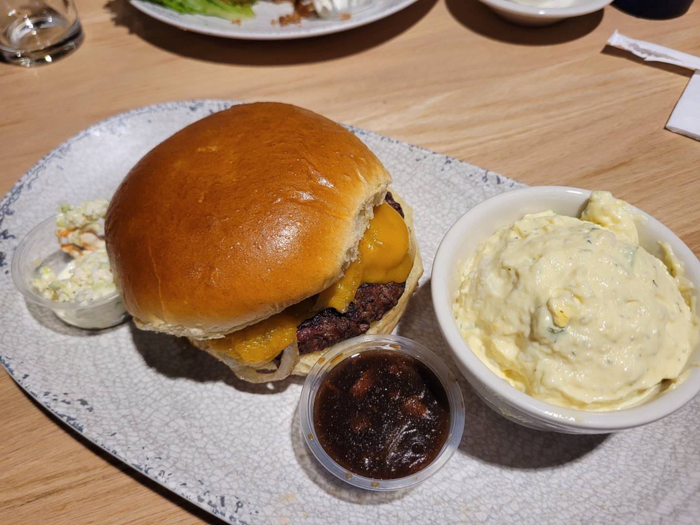 The Jack Daniels burger at The Assembly in West Dundee