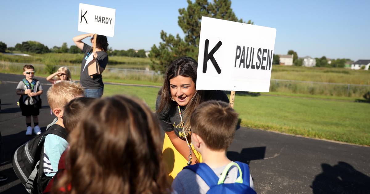 Photos First day of school in Elburn Shaw Local