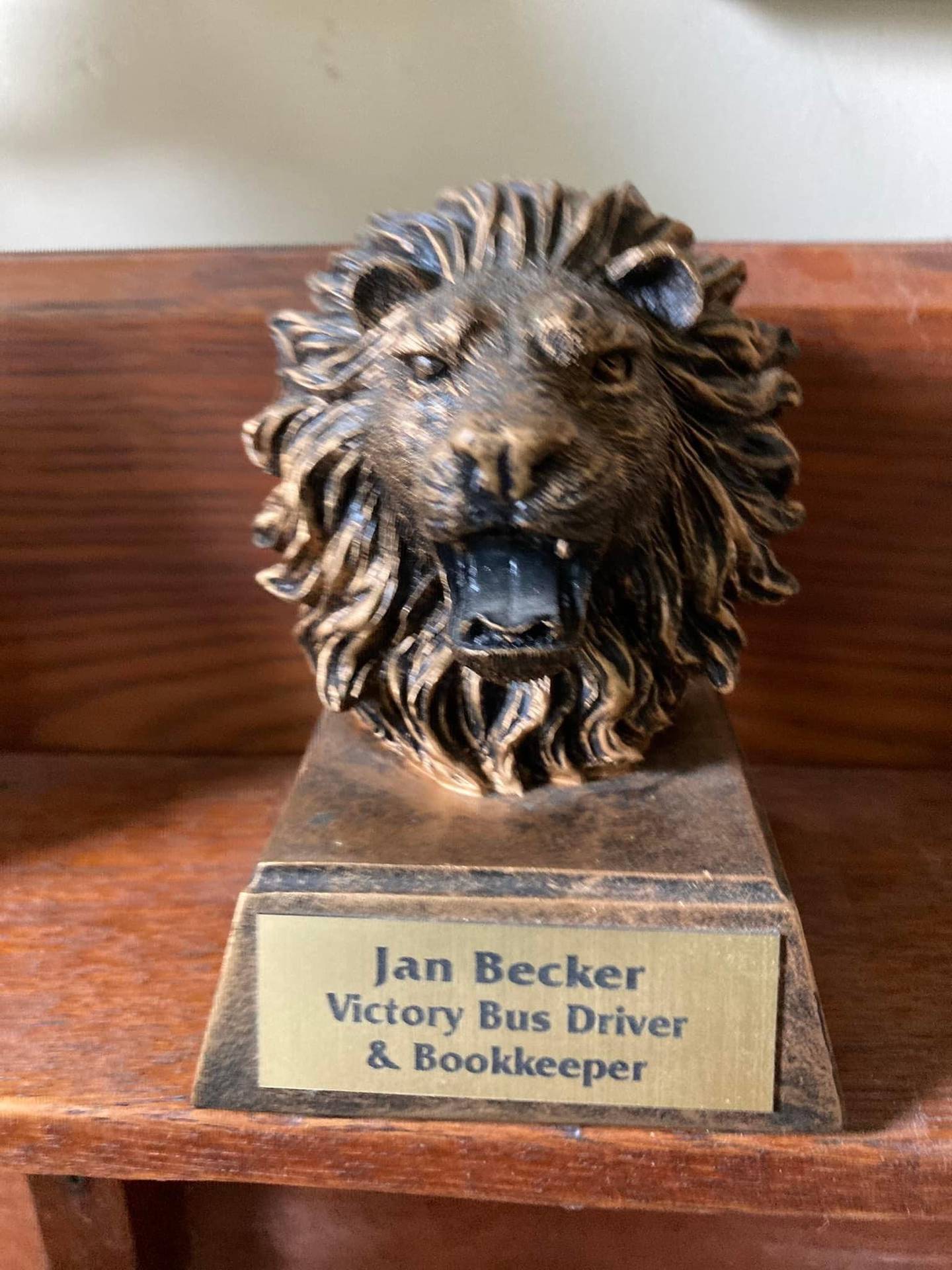 Jan Becker drove the "Victory Bus" for the LaMoille girls sports teams.