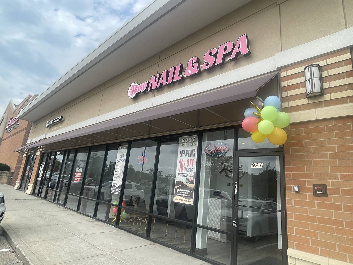 Rosy Nail and Spa is seen at 921 S. Annie Glidden Road in DeKalb.