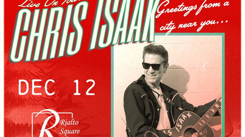‘Wicked Game’ crooner Chris Isaak to perform at Rialto Theatre in Joliet