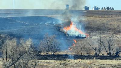 Extended dry conditions and warm temperatures creating heightened fire risks across Illinois