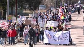 Photos: Hundreds gather for No Kings rally held in DeKalb to protest actions of current federal administration