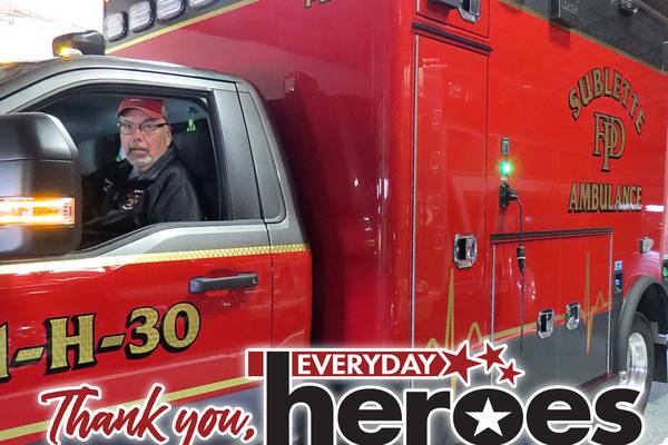 Volunteer work keeps Amboy retiree on the move