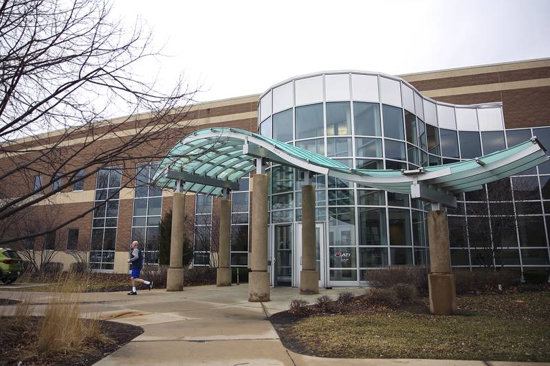 Inwood Athletic Club temporarily remains open on Monday, March 16, 2020, in Joliet, Ill. Joliet Park District plans to shut down all facilities indefinitely beginning Tuesday.