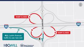 New Larkin Avenue ramp on I-80 in Joliet to open Friday 