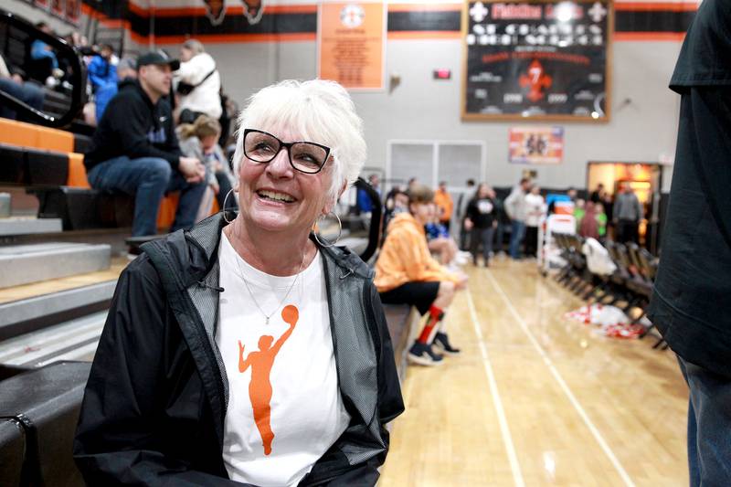 St. Charles East High School Deans Assistant Jane Harland.