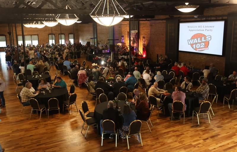 Over 250 people attended the first ever WALLS 102 Listener Appreciation Party on Friday, May 8, 2026 at the Auditorium Ballroom in La Salle.