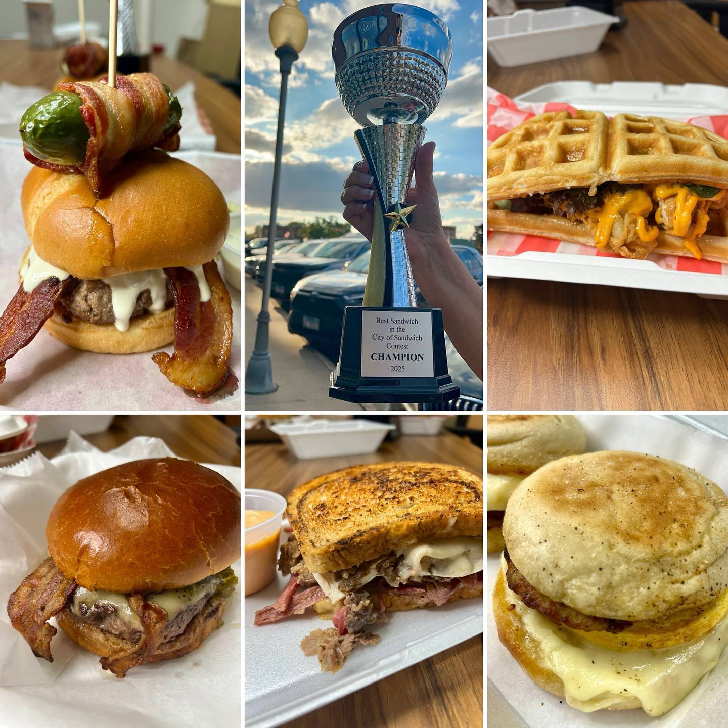 A wide variety of food was served at the Taste of Sandwich in downtown Sandwich on Sept. 24, 2025.