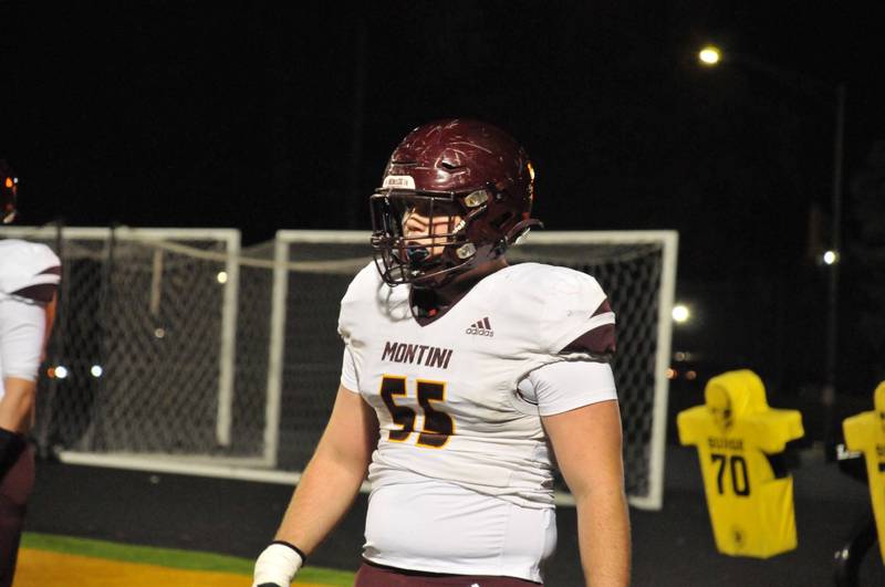 Montini senior right tackle Mick Ranquist