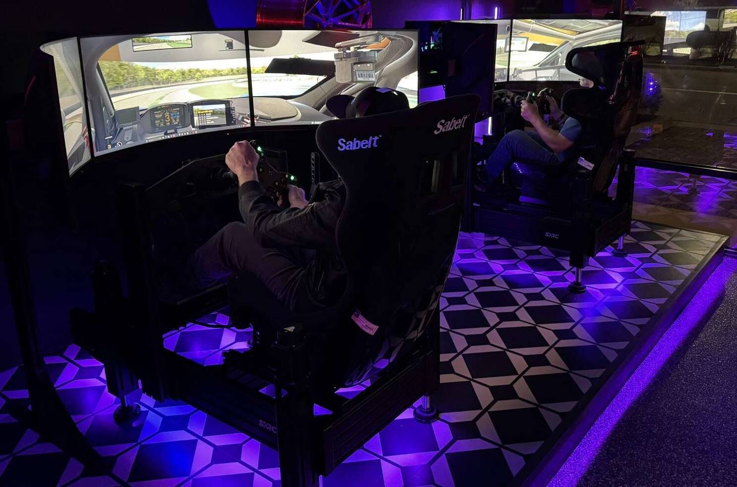 A racing simulator studio and bar called Sim Racing South Barrington has opened in the Arboretum of South Barrington shopping center.