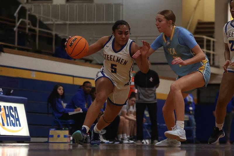Photos: Joliet Catholic vs Joliet Central Girls Basketball Shaw Local