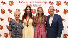 Anna Riva, Kelsey Frederick earn La Salle-Peru’s Blow Medal/Pomatto Scholarship