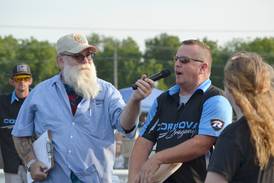 Drag racers ripping through the Sauk Valley on Monday