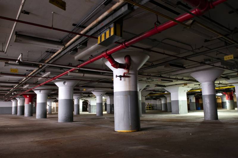 The space can be multi-use from storage, to restaurants to music and art spaces.