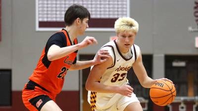 Photos: Crystal Lake Central vs.  Richmond-Burton in Marengo E.C. Nichols boys basketball