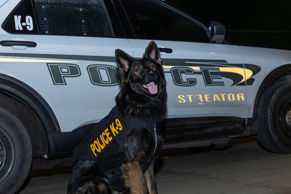 Streator police K9 Bo receives donated body armor