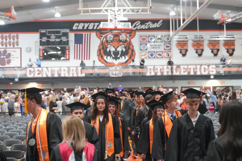Crystal Lake Central High School's class of 2026 celebrates its graduation on Saturday, May 16, 2026.