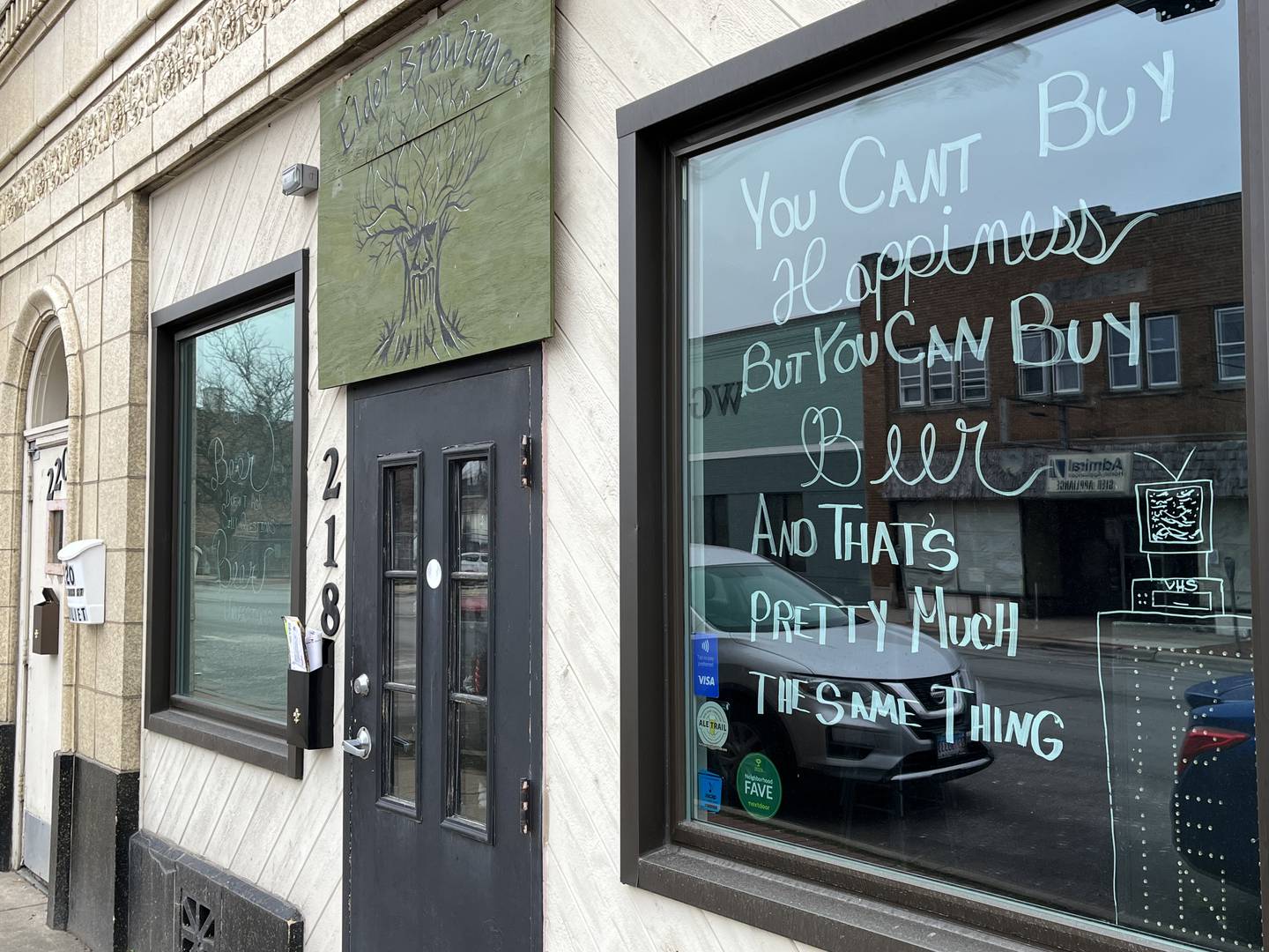 Elder Brewing Co., 218 E. Cass St, seen on Wednesday, Jan. 3, 2024, in Joliet.