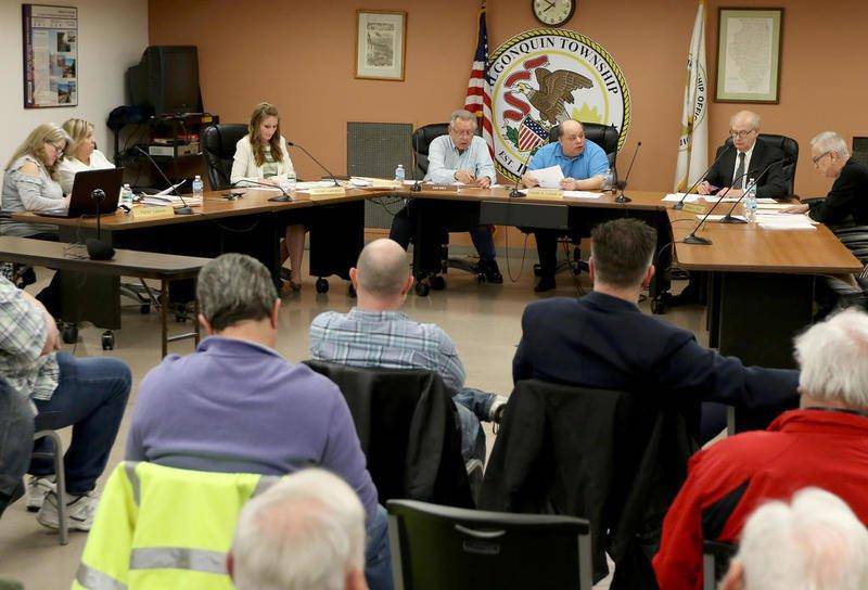 The Algonquin Township Board of Trustees meets in December 2019 in this Shaw Media file photo.