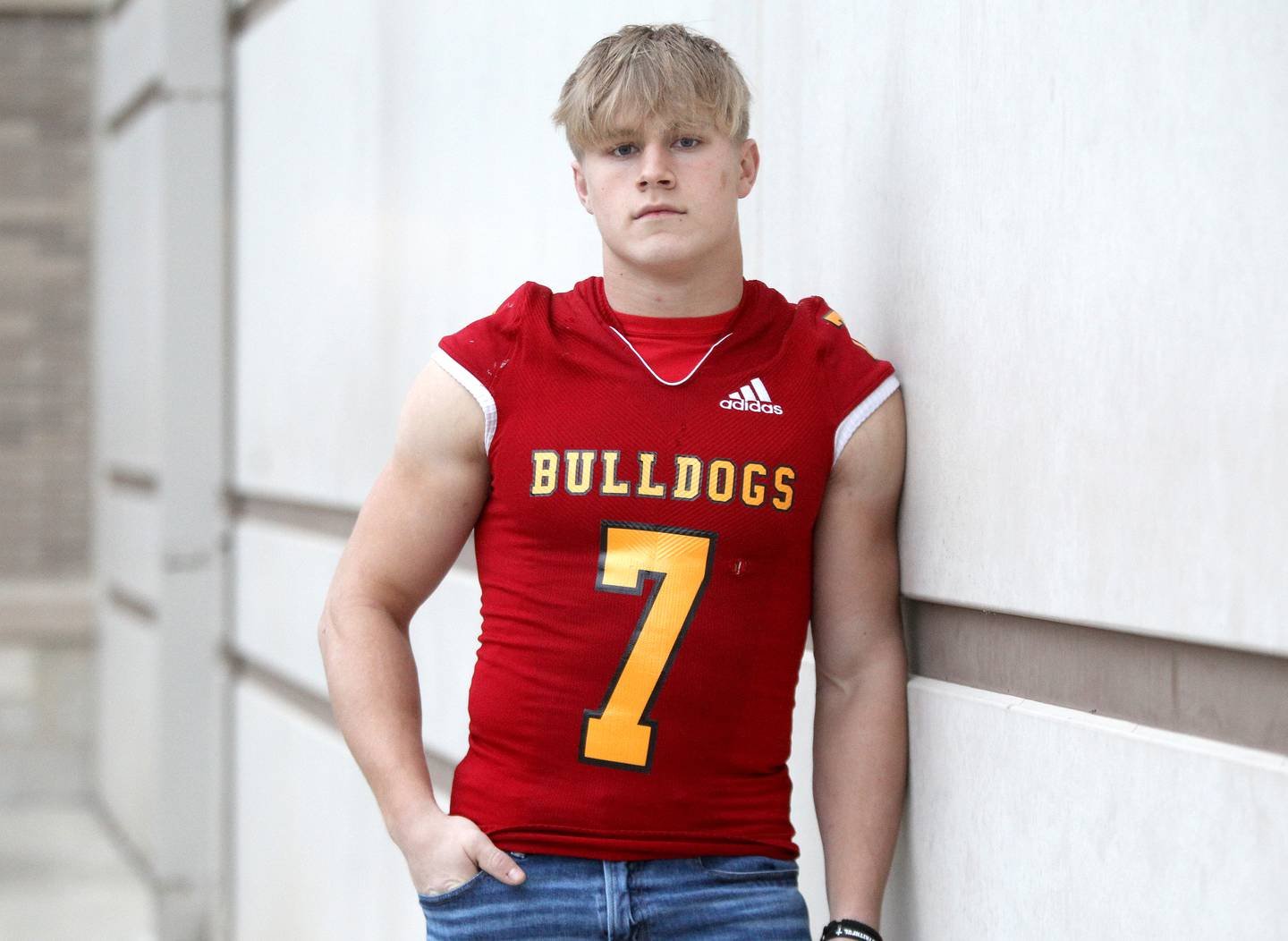 Batavia’s Tyler Jansey is the Kane County Chronicle Football Player of the Year.